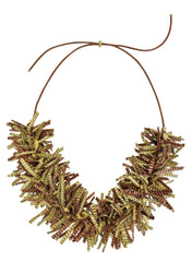 Fringe necklace