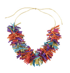 Fringe necklace