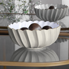 Fluted bowl