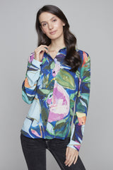 Tropical print shirt