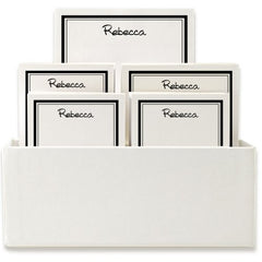 7 personalized tablets in holder