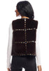 Faux fur vest