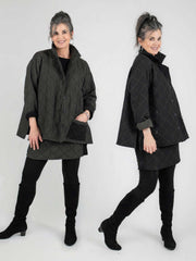 Reversible quilted jacket