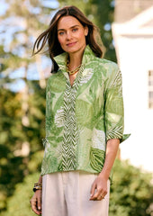 Jungle leaves shirt