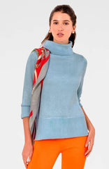 Pale blue sweater