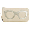 Leather eyeglass case