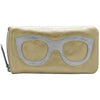 Leather eyeglass case