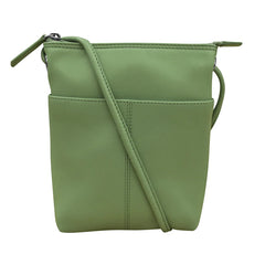 Leather mini crossbody