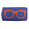 Leather eyeglass case