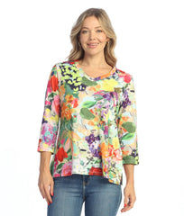 Floral tunic