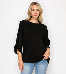 Suede tunic