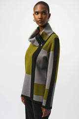 Color block sweater