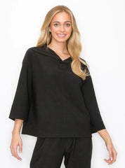 Crepe tunic