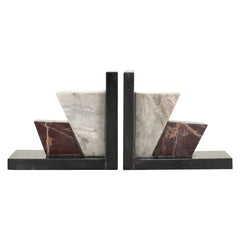 Marble bookends