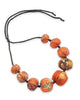 Vintage silk necklace