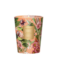Floral candle