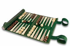 Roll up backgammon set