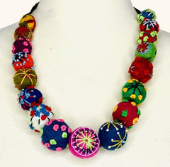 Felt necklace