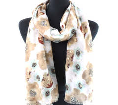 Floral scarf