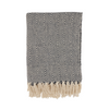 Herringbone throw