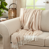 Herringbone throw