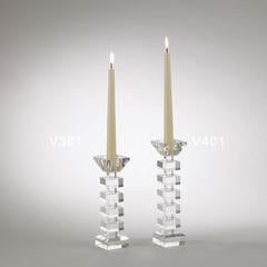 Pr. Crystal candleholders