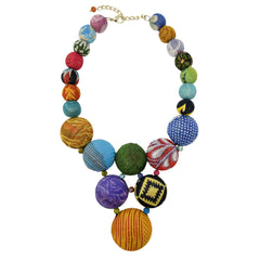 Kantha necklace