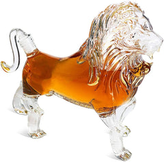 Lion decanter