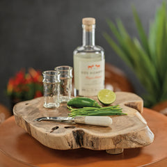 Natural wood board