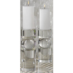 Crystal candle holder