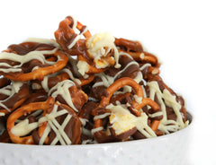 Smothered pretzel delight