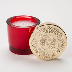 Mini holiday candle