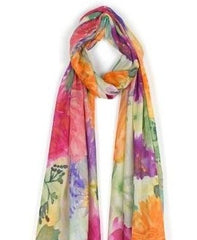 Floral scarf/shawl