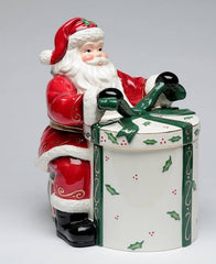 Santa cookie jar