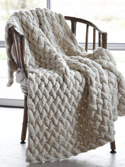 Basketweave blanket