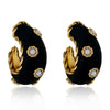 Pierced loop earrings