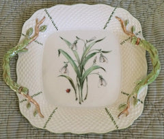Handpainted porcelain platter