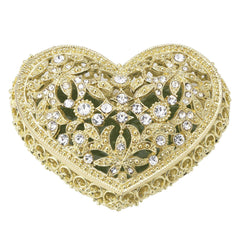 Jeweled heart box