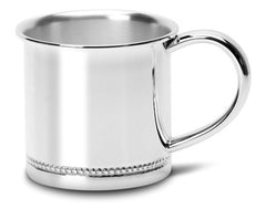 Silver plate baby cup