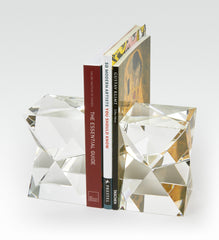 Crystal bookends