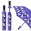 Wine bottle umbrella