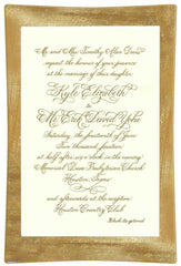Invitation plate