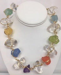 Multi-color necklace