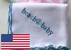 Beach Baby blanket