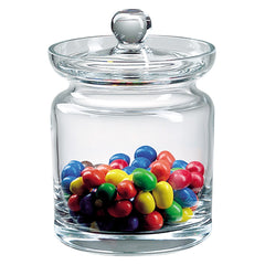 Personalized crystal jar for cotton, candy, etc.