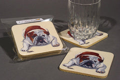 Dog rubber coasters