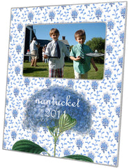 Hydrangea picture frame