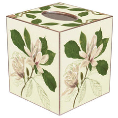 Magnolia tissue box cover