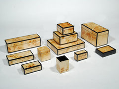 Lacquered boxes starting at