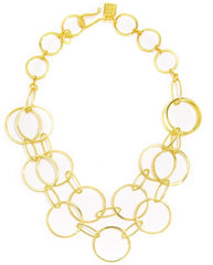 Gold layered necklace